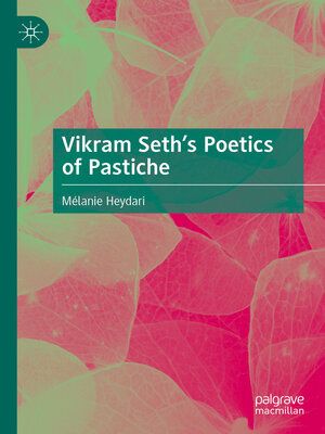 cover image of Vikram Seth's Poetics of Pastiche